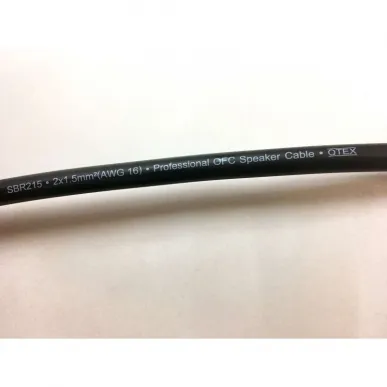 Акустический кабель Qtex 2x1.5 мм² (14 AWG)